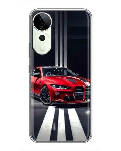 Чехол для ViVO T5e с картинкой «Красная BMW на дороге» Чехол для ViVO T5e с картинкой «Красная BMW на дороге»