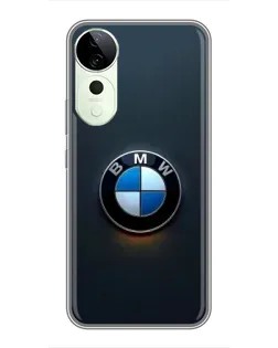 Чохол для ViVO T5e з картинкою «Логотип BMW — мінімалізм»