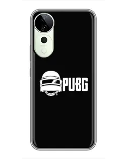 Чохол для ViVO T5e з картинкою «PUBG — класичний лого»