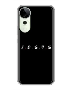 Чехол для ViVO T5e с картинкой «Точки веры J.E.S.U.S.»