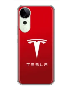 Чохол для ViVO T5e з картинкою «Tesla Red Classic» Чохол для ViVO T5e з картинкою «Tesla Red Classic»