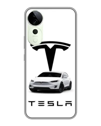 Чехол для ViVO T5e с картинкой «Tesla White Style» Чехол для ViVO T5e с картинкой «Tesla White Style»