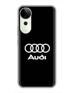 Чехол для ViVO T5e с картинкой «Классическое лого Audi»