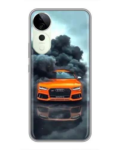 Чехол для ViVO T5e с картинкой «Audi в облаках дыма» Чехол для ViVO T5e с картинкой «Audi в облаках дыма»