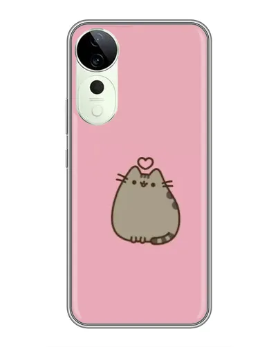 Чехол для ViVO T5e с картинкой «Pusheen сердце» Чехол для ViVO T5e с картинкой «Pusheen сердце»