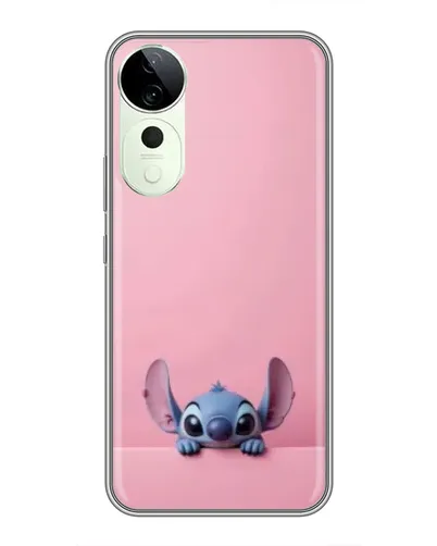 Чехол для ViVO T5e с картинкой «Stitch выглядывает»