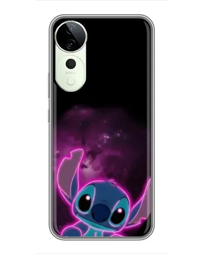 Чехол для ViVO T5e с картинкой «Неоновый Stitch»