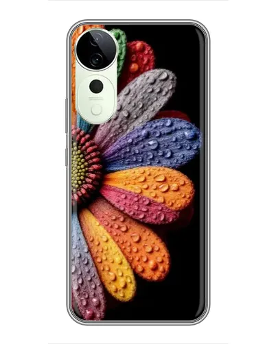 Чехол для ViVO T5e с картинкой «Радужный цветок» Чехол для ViVO T5e с картинкой «Радужный цветок»