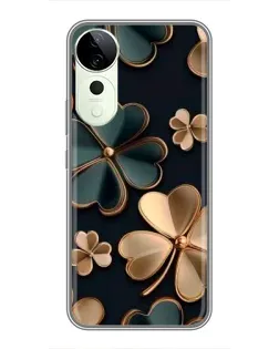 Чехол для ViVO T5e с картинкой «Клевер в золоте» Чехол для ViVO T5e с картинкой «Клевер в золоте»