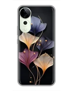 Чехол для ViVO T5e с картинкой «Лиловые цветы грации» Чехол для ViVO T5e с картинкой «Лиловые цветы грации»