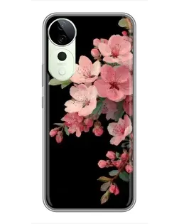 Чехол для ViVO T5e с картинкой «Розовая ветка сакуры» Чехол для ViVO T5e с картинкой «Розовая ветка сакуры»