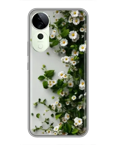 Чехол для ViVO T5e с картинкой «Ветка мелких белых цветов» Чехол для ViVO T5e с картинкой «Ветка мелких белых цветов»
