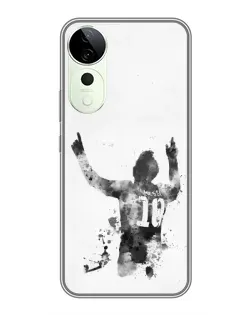 Чохол для ViVO T5e з картинкою «Чорно-білий силует Мессі» Чохол для ViVO T5e з картинкою «Чорно-білий силует Мессі»