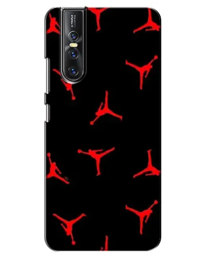 Чехол для Vivo V15 Pro с картинкой «Jordan Red Pattern» Чехол для Vivo V15 Pro с картинкой «Jordan Red Pattern»