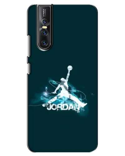 Чехол для Vivo V15 Pro с картинкой «Jordan Blue Fire» Чехол для Vivo V15 Pro с картинкой «Jordan Blue Fire»