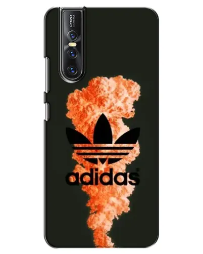 Чехол для Vivo V15 Pro с картинкой «Оранжевый дым Adidas» Чехол для Vivo V15 Pro с картинкой «Оранжевый дым Adidas»
