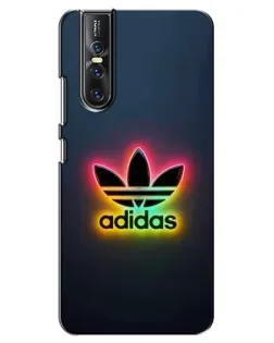 Чехол для Vivo V15 Pro с картинкой «Неоновый Adidas»