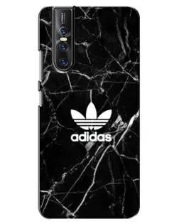 Чехол для Vivo V15 Pro с картинкой «Белый мрамор Adidas»