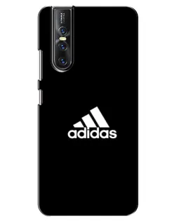 Чехол для Vivo V15 Pro с картинкой «Черная классика Adidas»