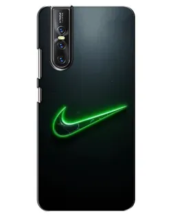 Чехол для Vivo V15 Pro с картинкой «Неоновый контур Nike» Чехол для Vivo V15 Pro с картинкой «Неоновый контур Nike»