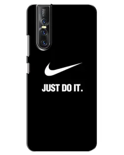 Чехол для Vivo V15 Pro с картинкой «Классический принт Nike» Чехол для Vivo V15 Pro с картинкой «Классический принт Nike»