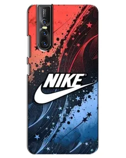 Чехол для Vivo V15 Pro с картинкой «Градиентный принт Найк» Чехол для Vivo V15 Pro с картинкой «Градиентный принт Найк»