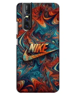 Чехол для Vivo V15 Pro с картинкой «Nike в абстракции» Чехол для Vivo V15 Pro с картинкой «Nike в абстракции»