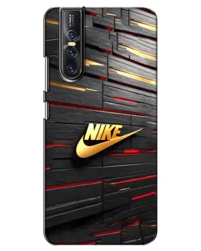 Чехол для Vivo V15 Pro с картинкой «Золотой Nike на металле» Чехол для Vivo V15 Pro с картинкой «Золотой Nike на металле»