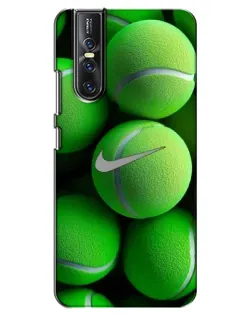 Чехол для Vivo V15 Pro с картинкой «Теннисные мячи Найк» Чехол для Vivo V15 Pro с картинкой «Теннисные мячи Найк»