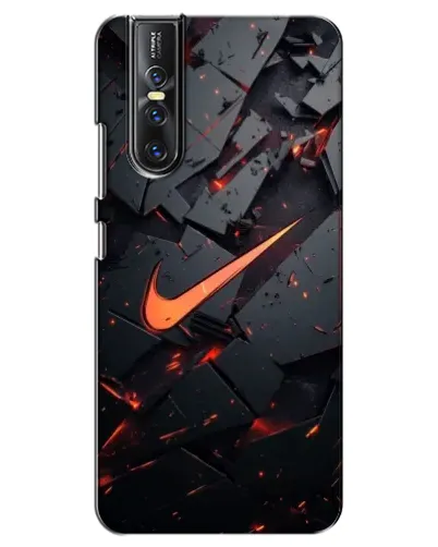 Чехол для Vivo V15 Pro с картинкой «Nike — эффект разломов» Чехол для Vivo V15 Pro с картинкой «Nike — эффект разломов»