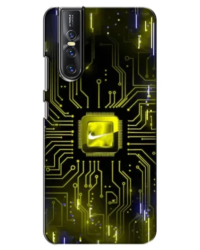 Чехол для Vivo V15 Pro с картинкой «Nike — золотая искра» Чехол для Vivo V15 Pro с картинкой «Nike — золотая искра»