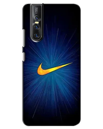 Чехол для Vivo V15 Pro с картинкой «Синий пульс Nike» Чехол для Vivo V15 Pro с картинкой «Синий пульс Nike»