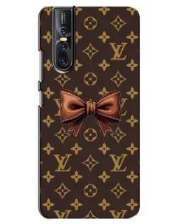 Чехол для Vivo V15 Pro с картинкой «LV с бантом»