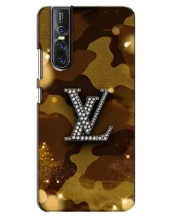 Чехол для Vivo V15 Pro с картинкой «Камуфляжный Louis Vuitton»