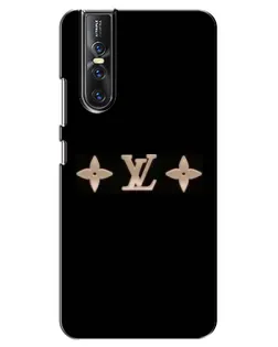Чехол для Vivo V15 Pro с картинкой «Louis Vuitton — минимализм»