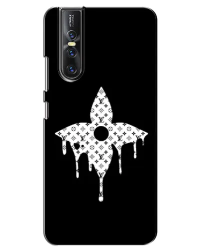 Чехол для Vivo V15 Pro с картинкой «Цветочная монограмма» Чехол для Vivo V15 Pro с картинкой «Цветочная монограмма»