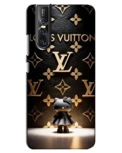 Чехол для Vivo V15 Pro с картинкой «Монограмма с фигурой»
