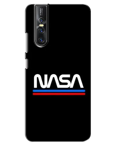 Чехол для Vivo V15 Pro с картинкой «NASA — классика Red Blue» Чехол для Vivo V15 Pro с картинкой «NASA — классика Red Blue»