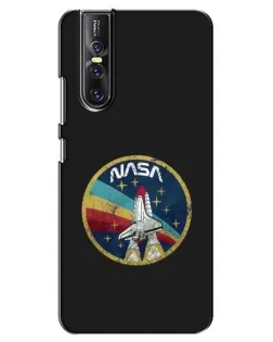 Чехол для Vivo V15 Pro с картинкой «NASA — эмблема миссии» Чехол для Vivo V15 Pro с картинкой «NASA — эмблема миссии»