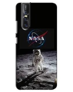 Чехол для Vivo V15 Pro с картинкой «Астронавт на Луне»