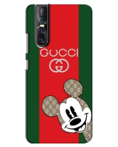 Чехол для Vivo V15 Pro с картинкой «Gucci — полосы и Микки»