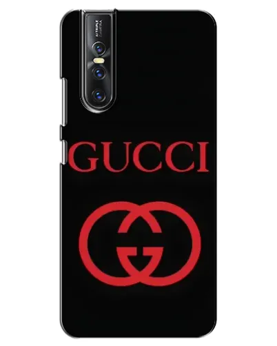 Чехол для Vivo V15 Pro с картинкой «Gucci — красный логотип»