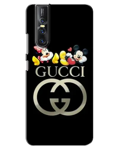 Чехол для Vivo V15 Pro с картинкой «Gucci — герои Disney»