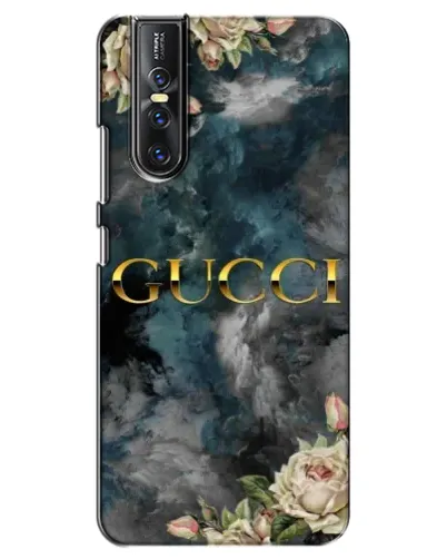 Чехол для Vivo V15 Pro с картинкой «Абстрактные цветы Gucci»