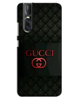 Чехол для Vivo V15 Pro с картинкой «Gucci — стеганый черный»