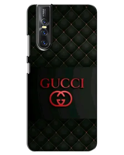 Чехол для Vivo V15 Pro с картинкой «Gucci — стеганый черный»