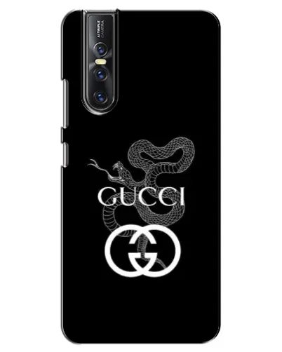 Чехол для Vivo V15 Pro с картинкой «Gucci — серебряная змея»