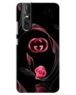 Чехол для Vivo V15 Pro с картинкой «Gucci — неоновая роза»