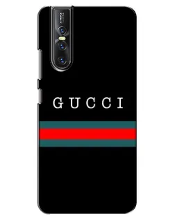 Чехол для Vivo V15 Pro с картинкой «Gucci — красный пояс»