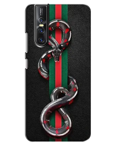 Чехол для Vivo V15 Pro с картинкой «Gucci — змея на полосе» Чехол для Vivo V15 Pro с картинкой «Gucci — змея на полосе»